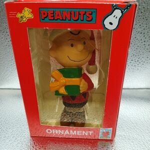 Vintage Peanuts Charlie Brown Kurt Adler 50th Anniversary Christmas Ornament